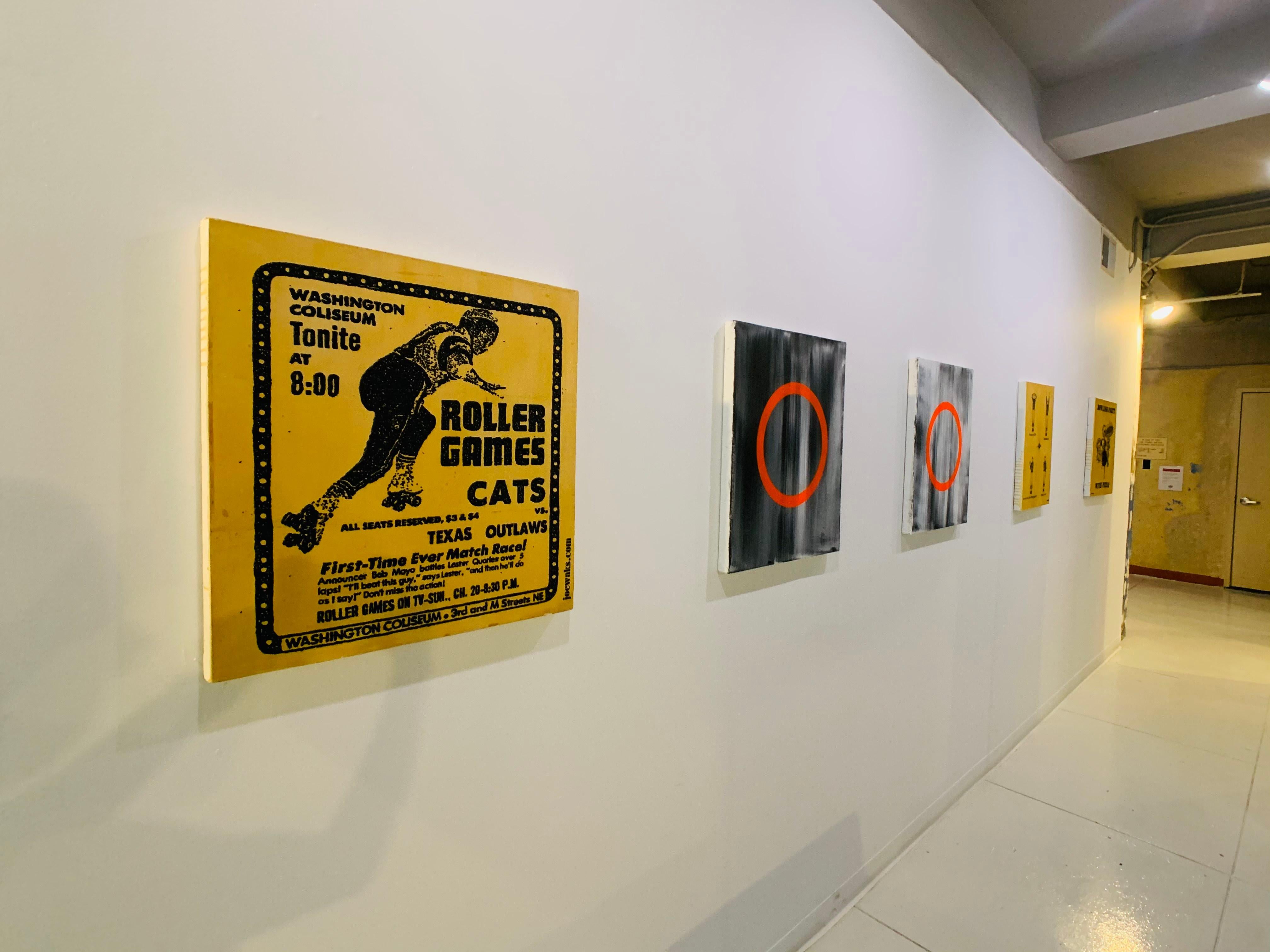 Roller-Spiele – Painting von Joe Waks
