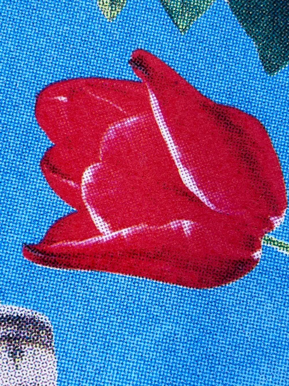 Flower Station - Flower Art - Battersea Power Station - Contemporary Print by Joe Webb