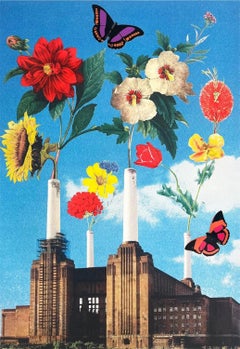 Flower Station - Flower Art - Battersea Power Station