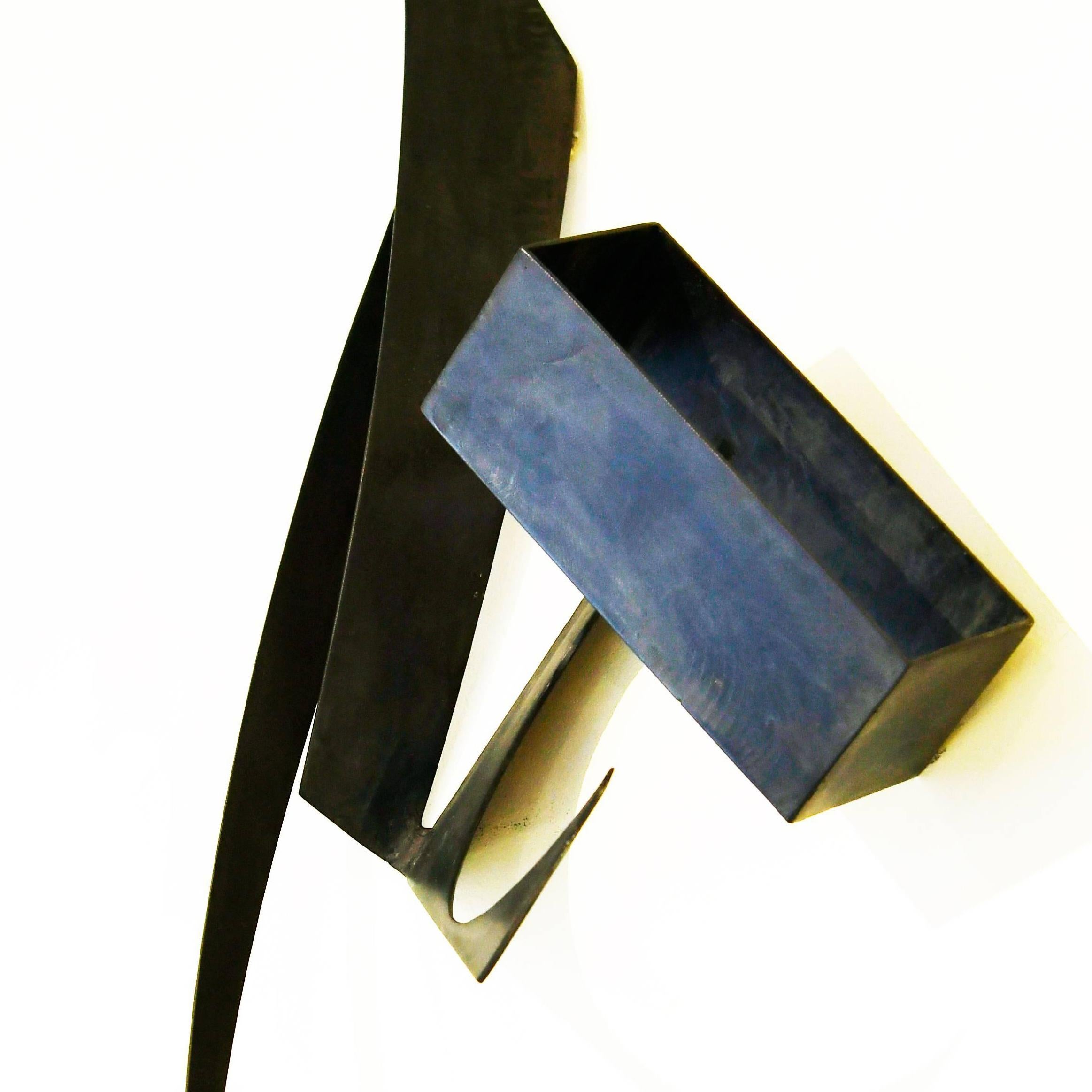 Late for the Future - Abstract Sculpture by Joe Wheaton