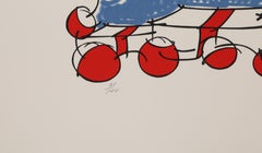 Untitled (Christmas Tree), Screenprint by Joe Zucker