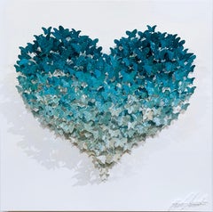 Blue Gradient Heart