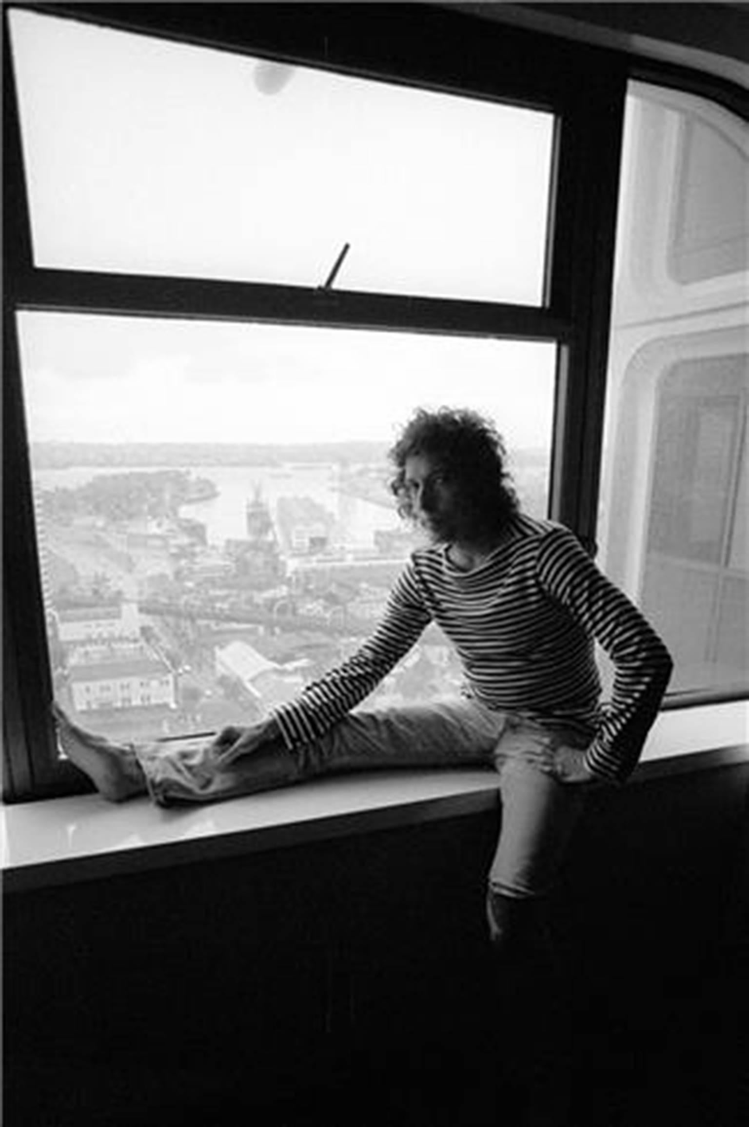 Joel Bernstein Black and White Photograph - Bob Dylan, Sydney, Australia, 1978