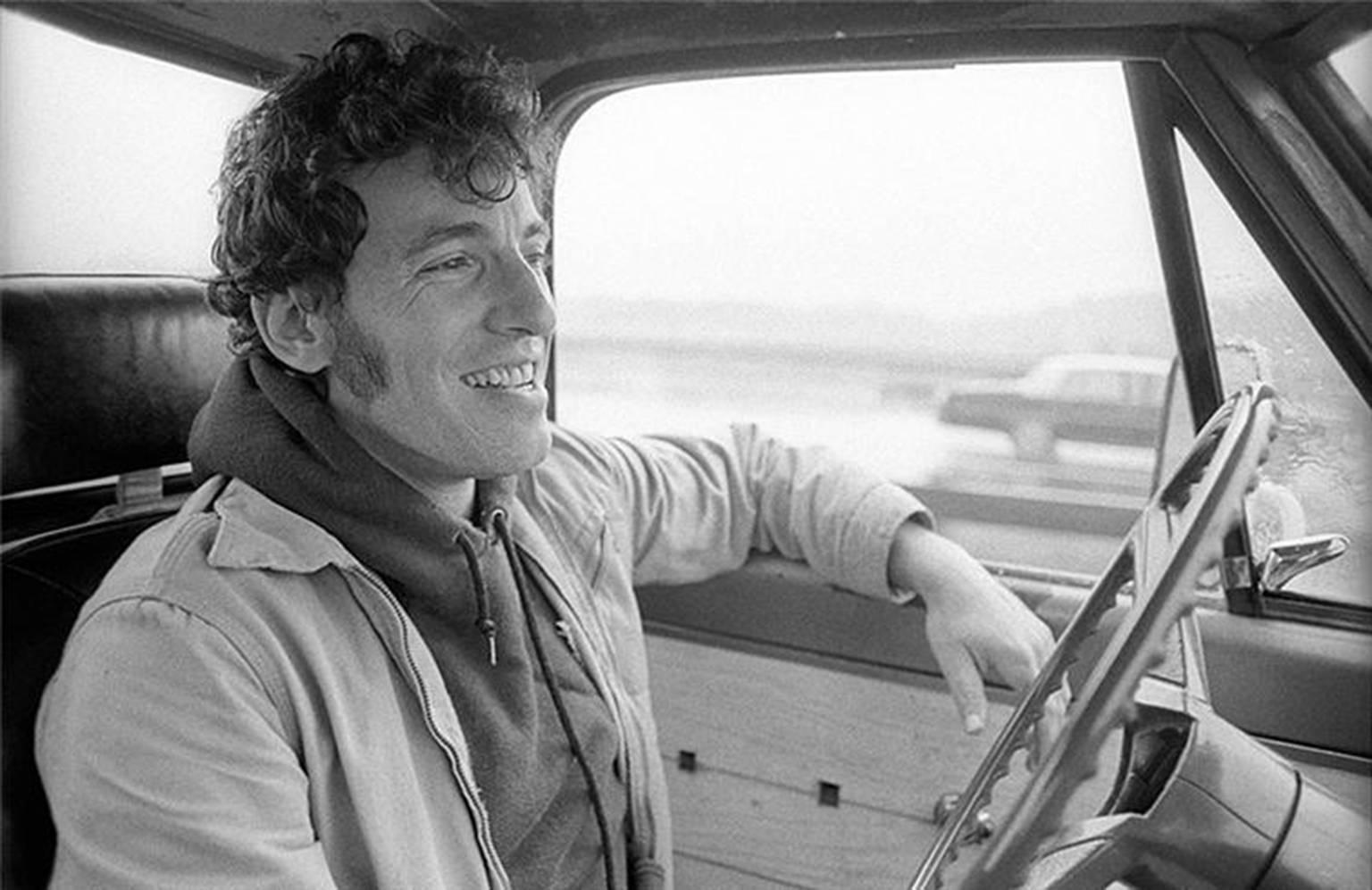 Joel Bernstein Black and White Photograph - Bruce Springsteen, 1979