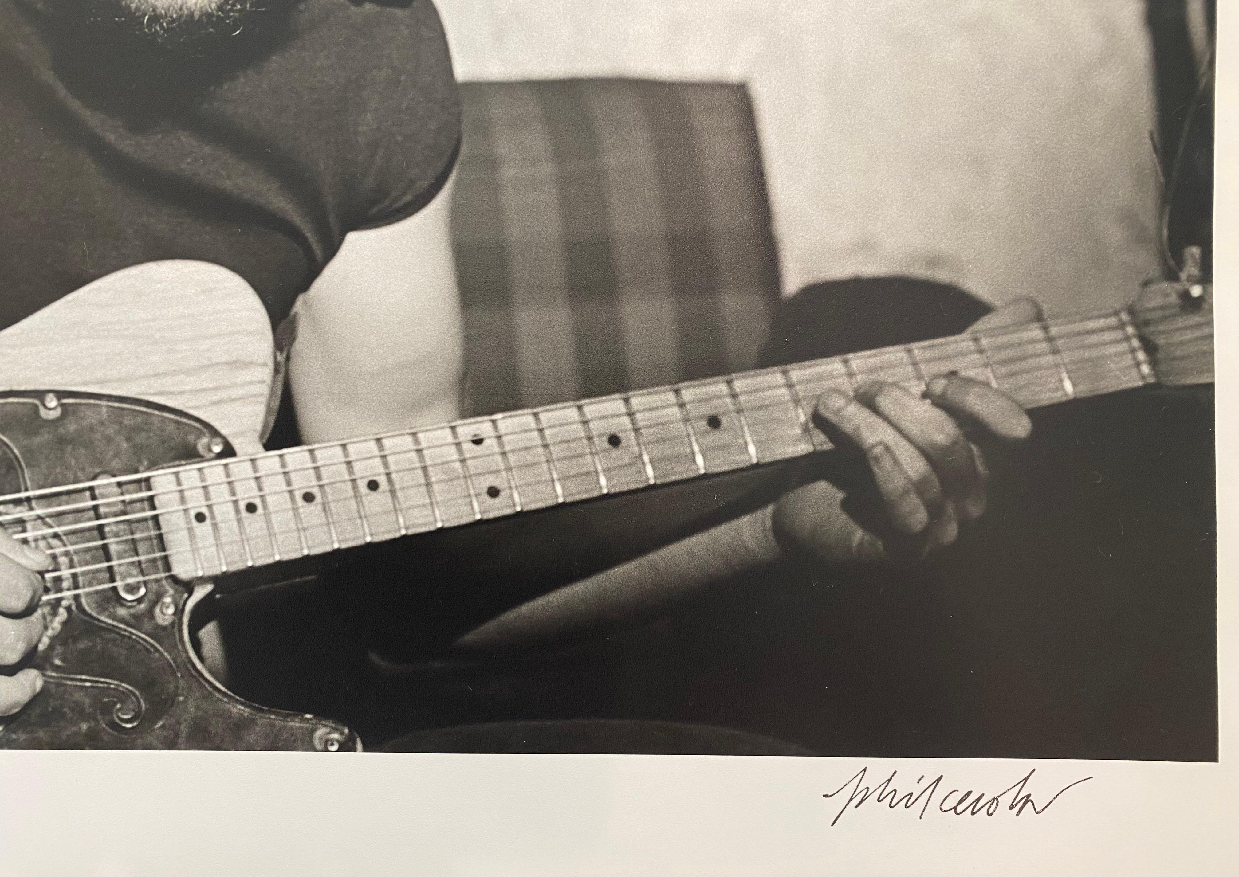 Bruce Springsteen in studio - Contemporary Photograph by Joel Bernstein