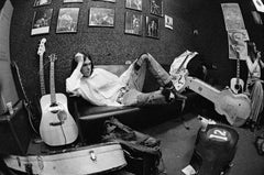 Neil Young backstage