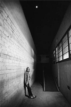 Vintage Tom Petty, with full moon, Hollywood, CA, 1979