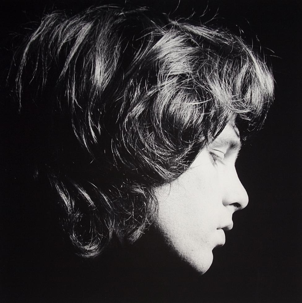 Joel Brodsky Black and White Photograph - Jim Morrison Portrait, "Baby Jim, " 1967