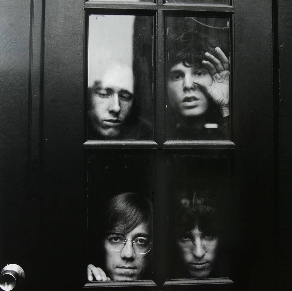 Joel Brodsky Black and White Photograph - The Doors, NYC