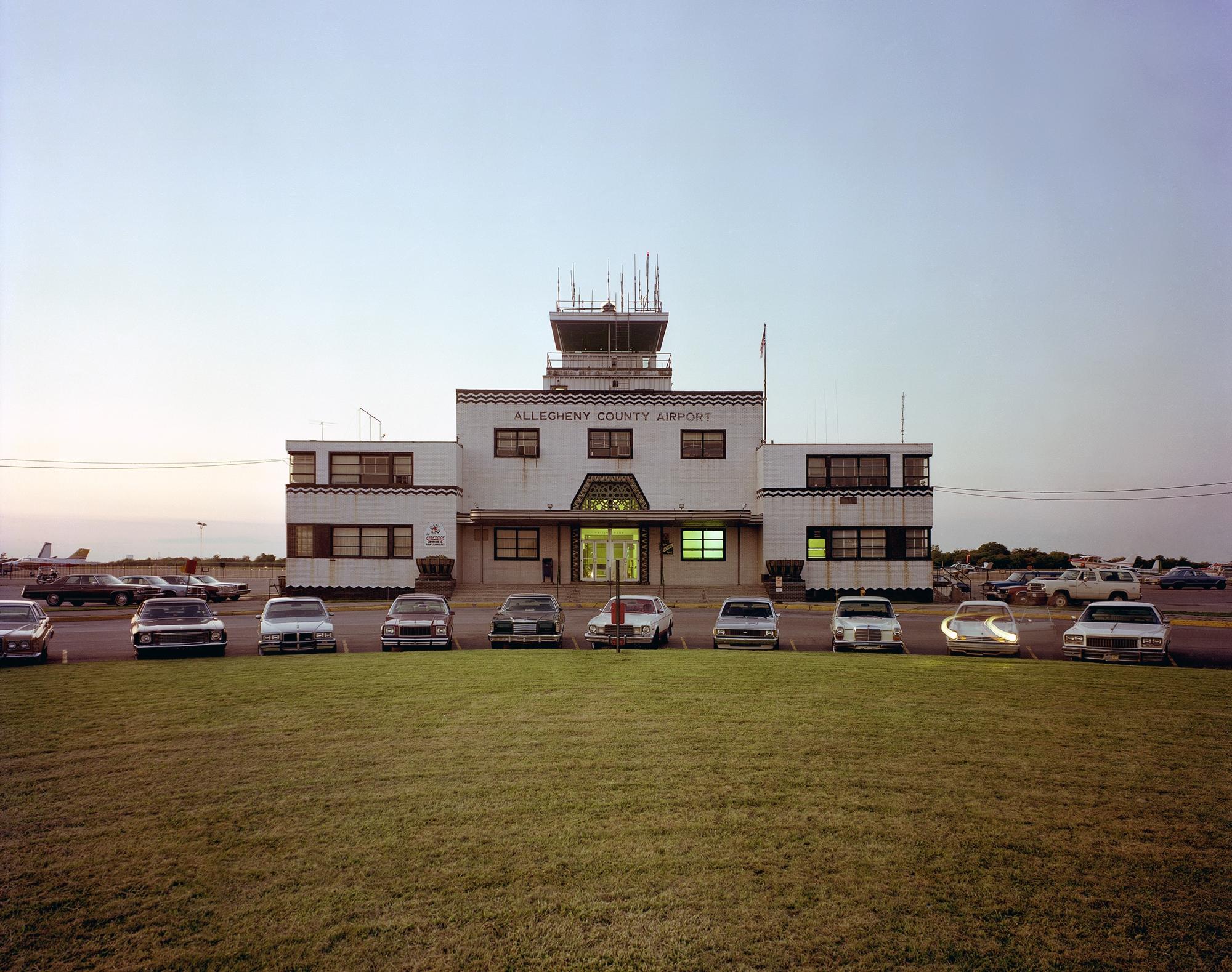 Joel Degrand Color Photograph - Allegheny County Airport, Pittsburgh, PA, Photograph, Archival Ink Jet