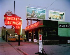 Antique Instant Car Wash, Pittsburgh, PA, Photograph, Archival Ink Jet