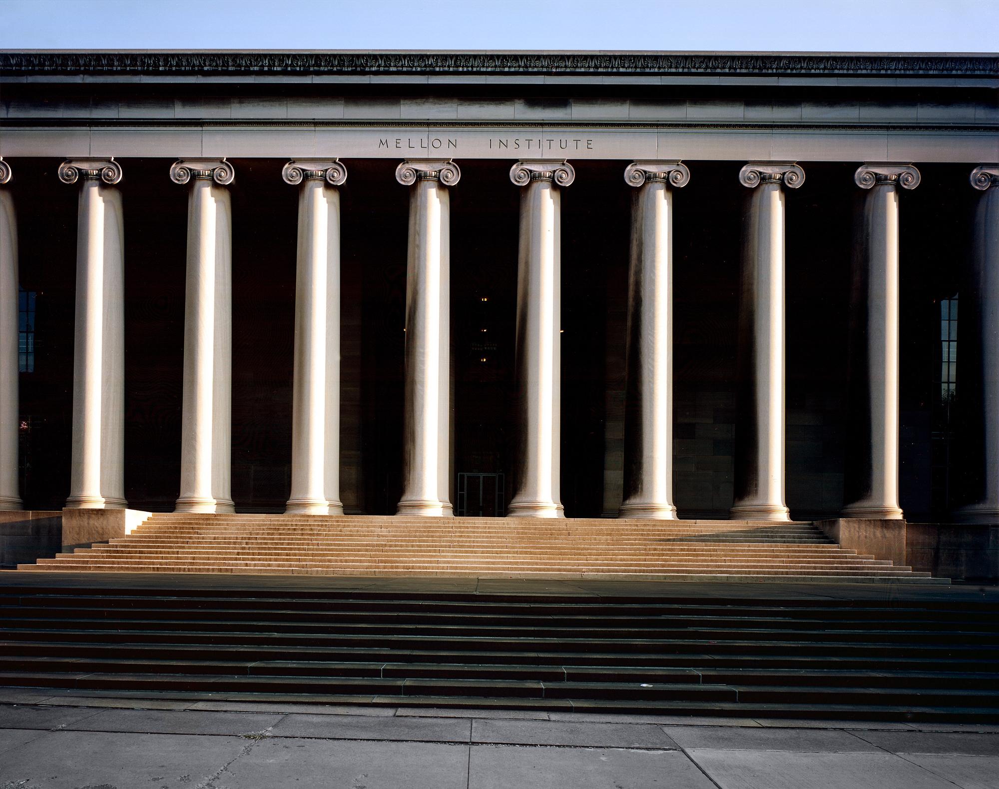 Joel Degrand Color Photograph - Mellon Institute, Pittsburgh, PA, Photograph, Archival Ink Jet