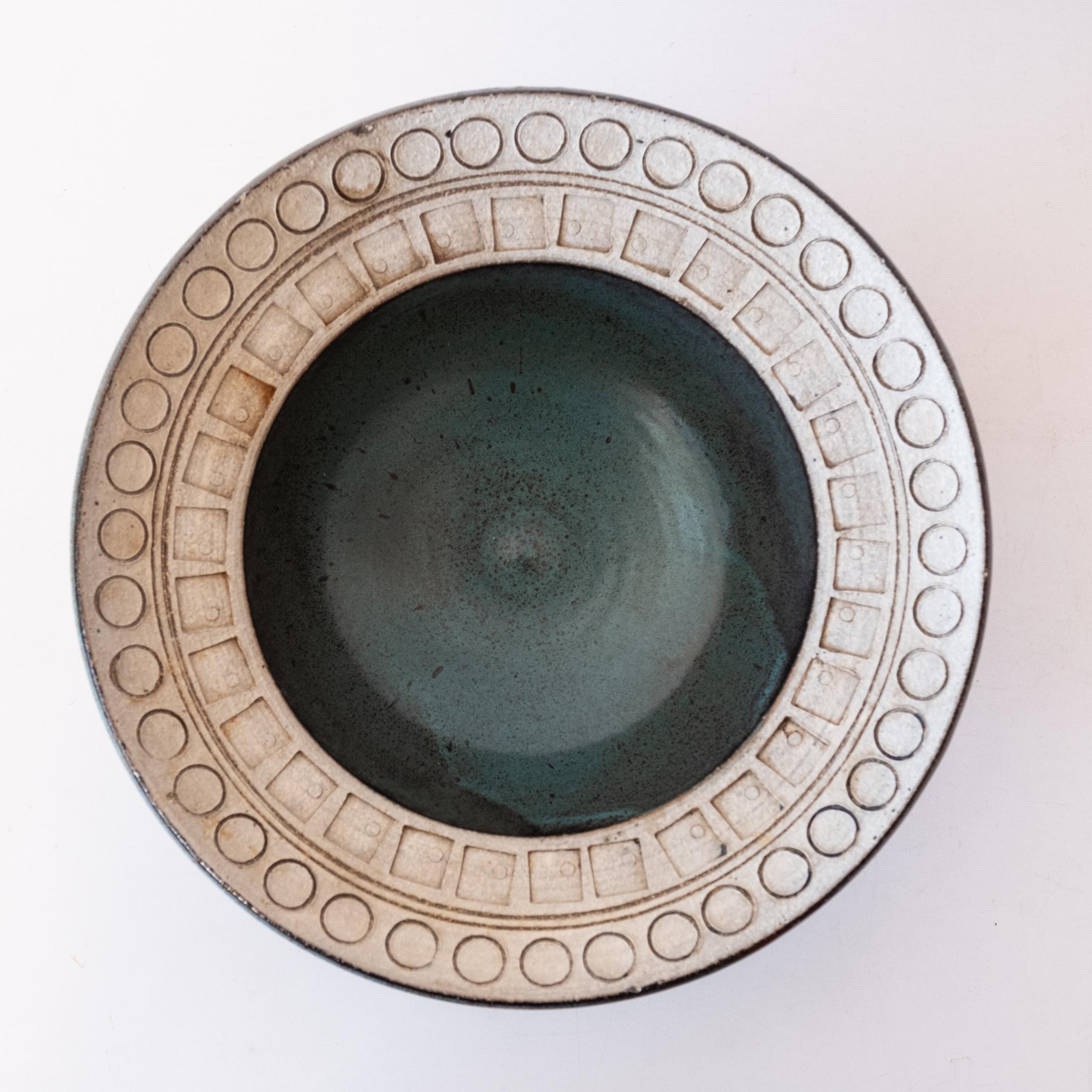 Mid-Century Modern Joel Edwards California Studio Pottery Bowl