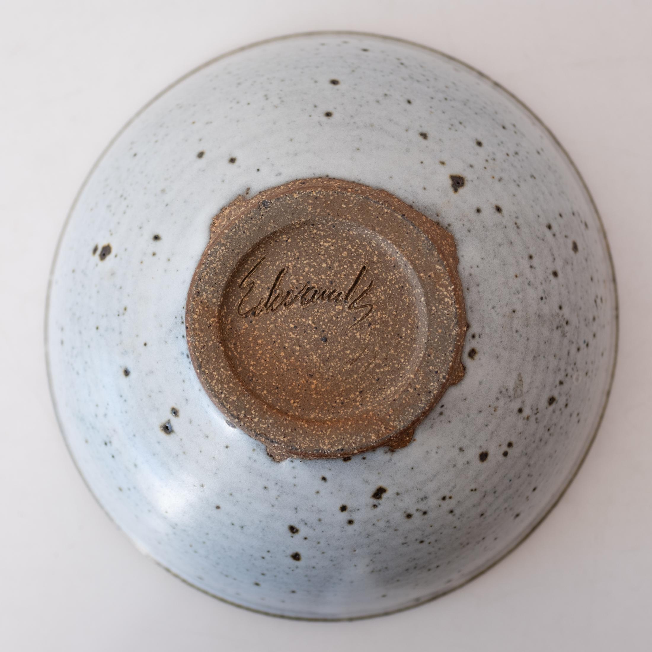 Mid-Century Modern Joel Edwards California Studio Pottery Bowl For Sale
