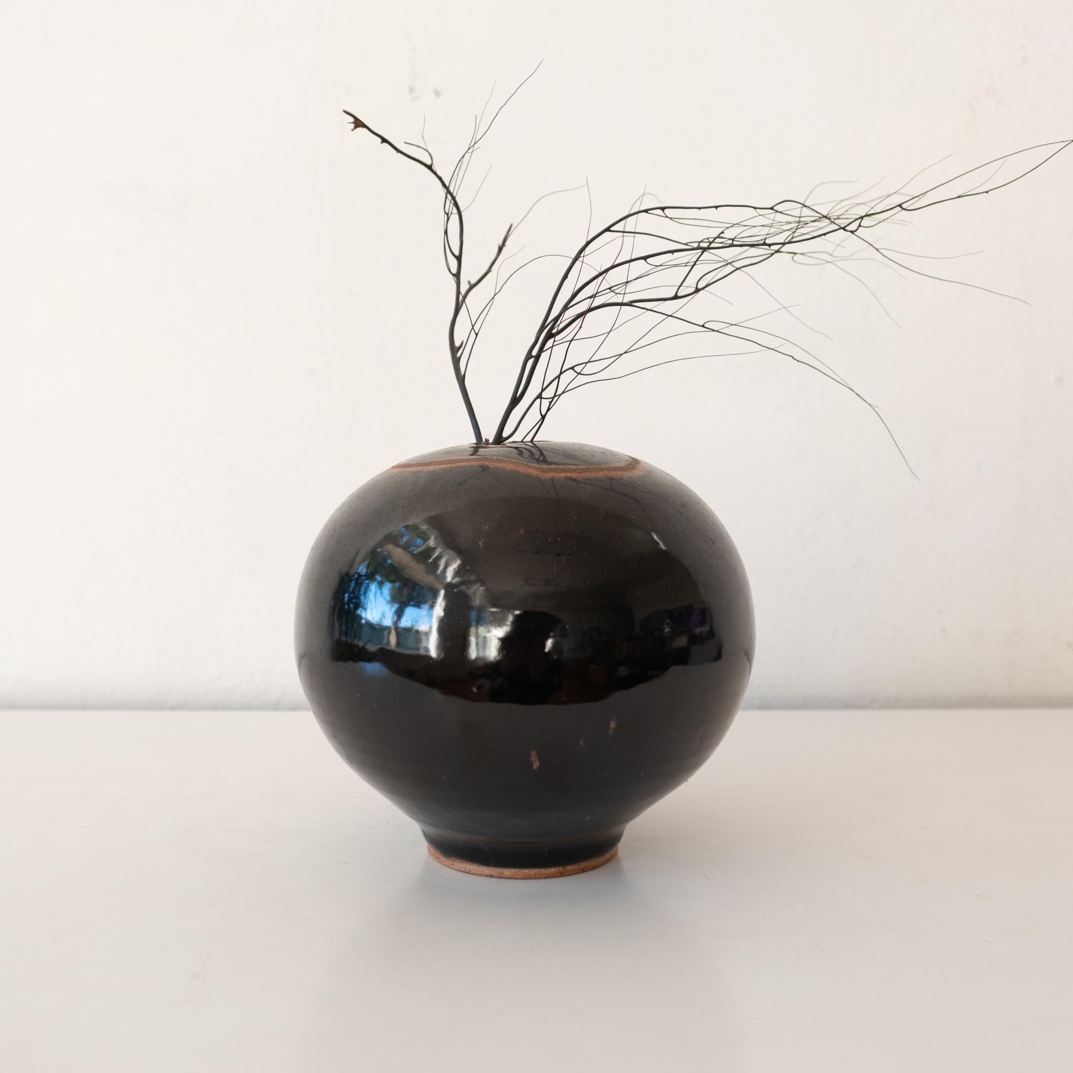 Joel Edwards California Studio Pottery Weed Pot Vase For Sale 4