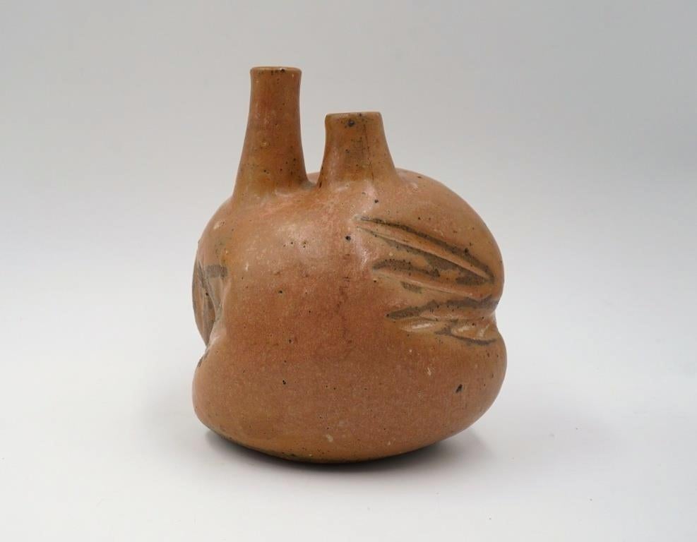 20th Century Joel Edwards Pottery Vessel Sculpture Vase For Sale