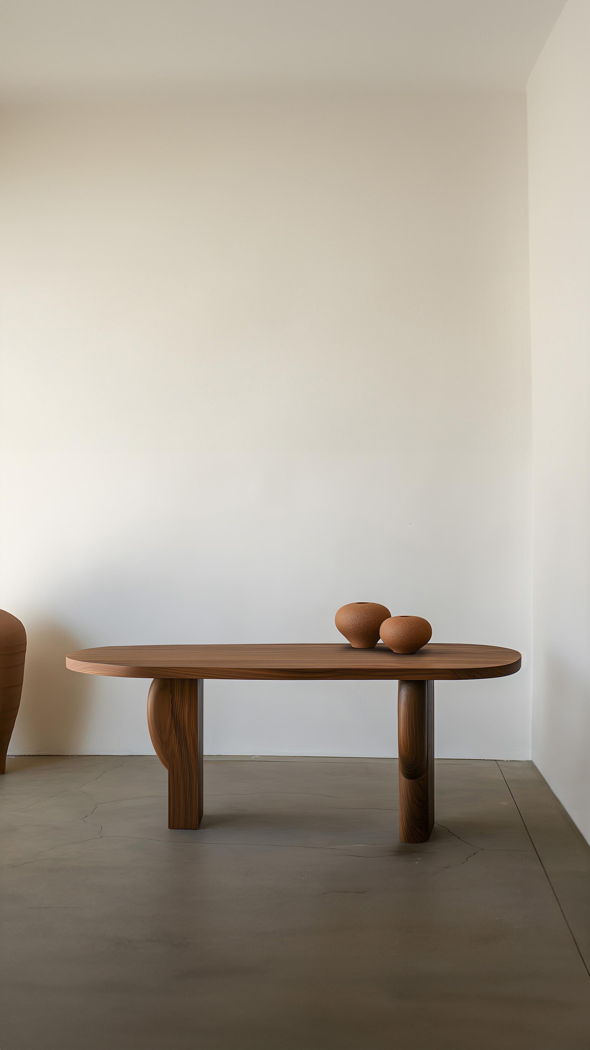 Mid-Century Modern Joel Escalona Desk 22 Urban Chic, Space-Saving, Solid Wood For Sale