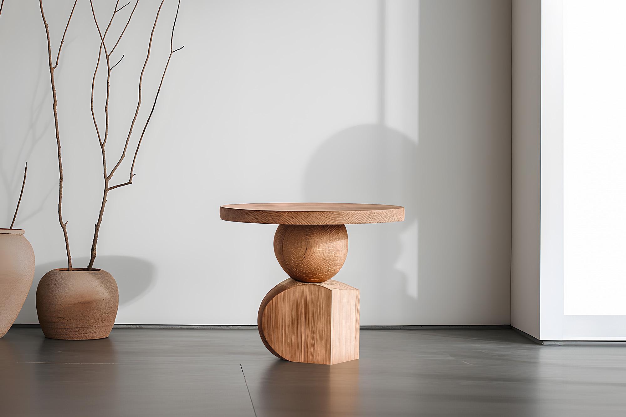 Brutalisme Joel Escalona Elefante Side Table 2, Rounded Organic Form en vente