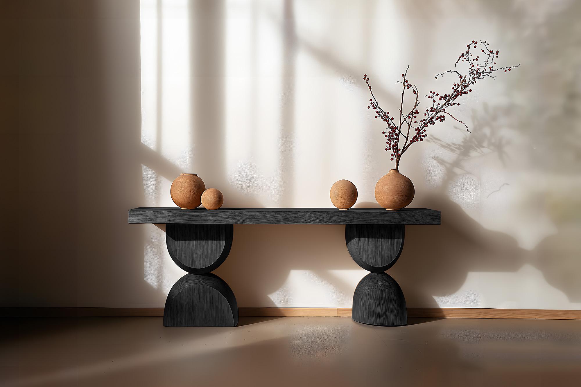 Joel Escalona Elefante Sideboard 42, Solid Wood, Soft Lines In New Condition For Sale In Ciudad de México, CDMX