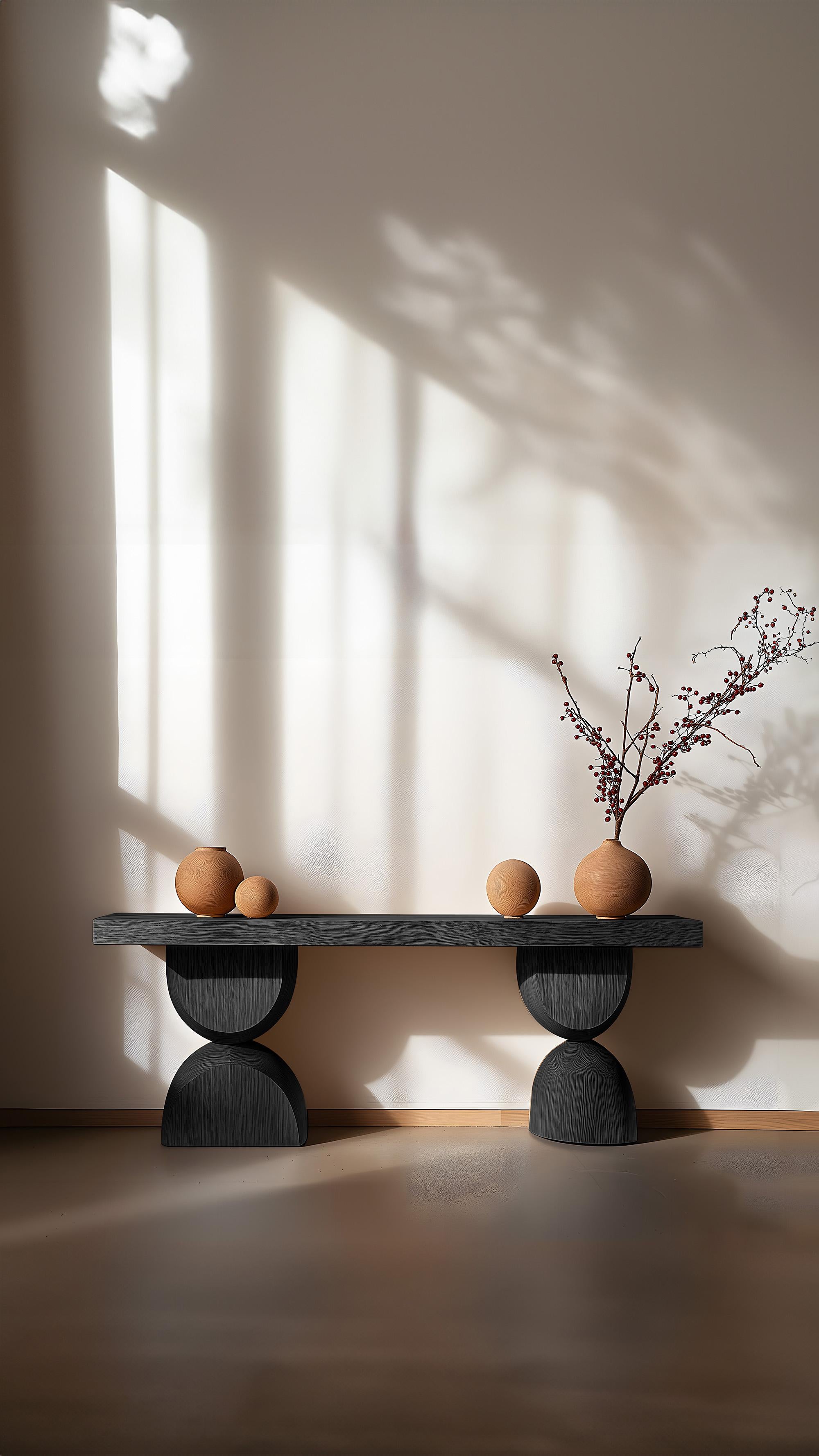 Contemporary Joel Escalona Elefante Sideboard 42, Solid Wood, Soft Lines For Sale