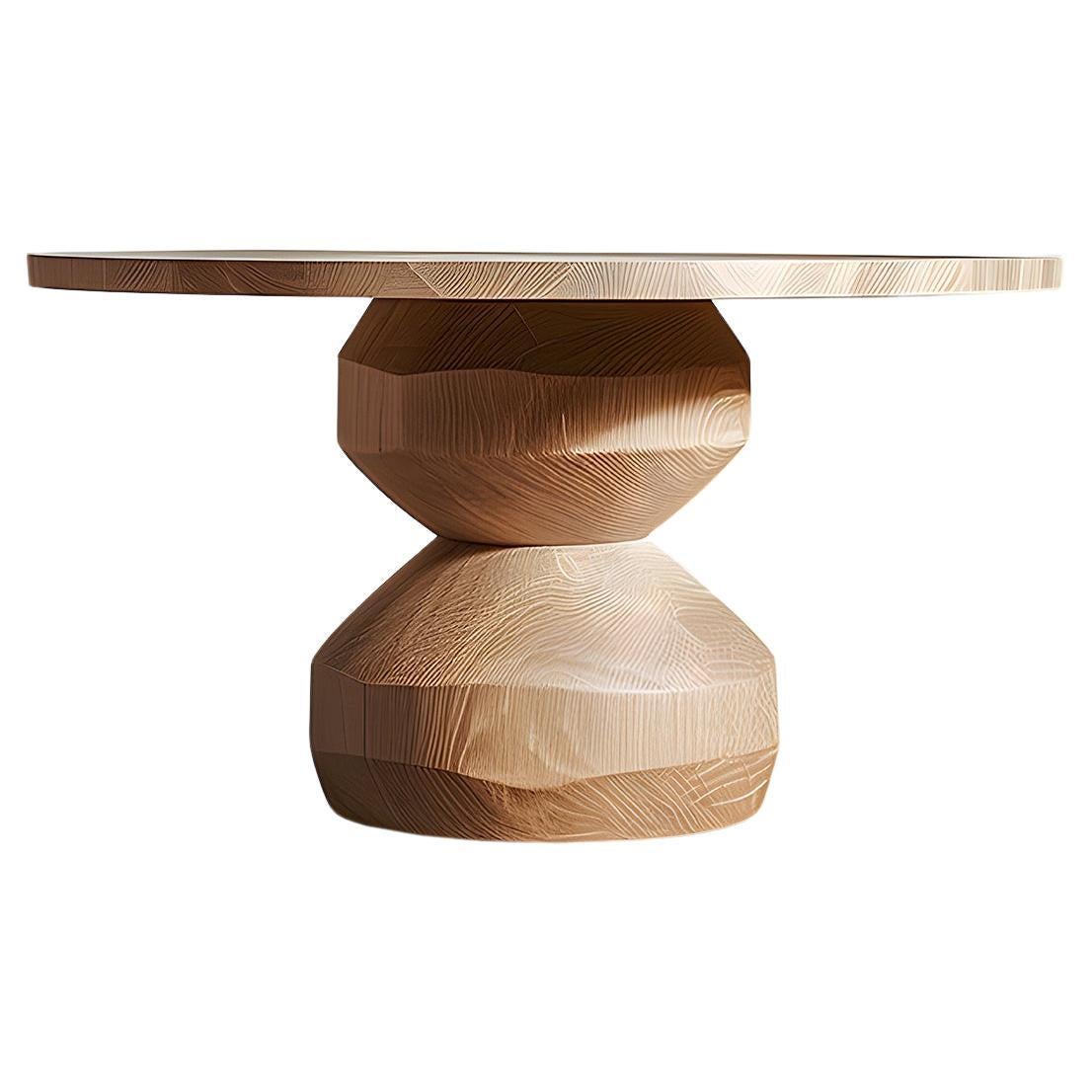 Joel Escalona's Design No07, Socle Card and Tea Tables in Wood For Sale