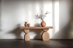 Joel Escalona's Elefante Console Table 53, Artistic Wood Finish