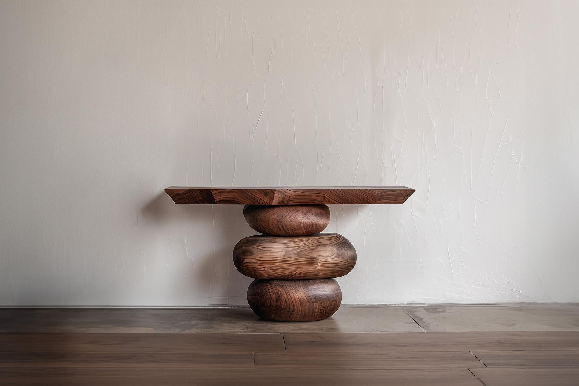 Joel Escalona's Elefante Table 24, NONO Solid Wood, Unique Form In New Condition For Sale In Estado de Mexico CP, Estado de Mexico
