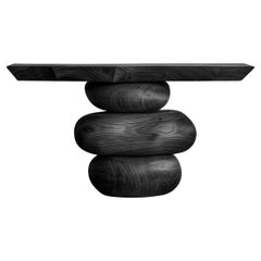 Table Elefante de Joel Escalona 24, NONO, bois massif, forme unique