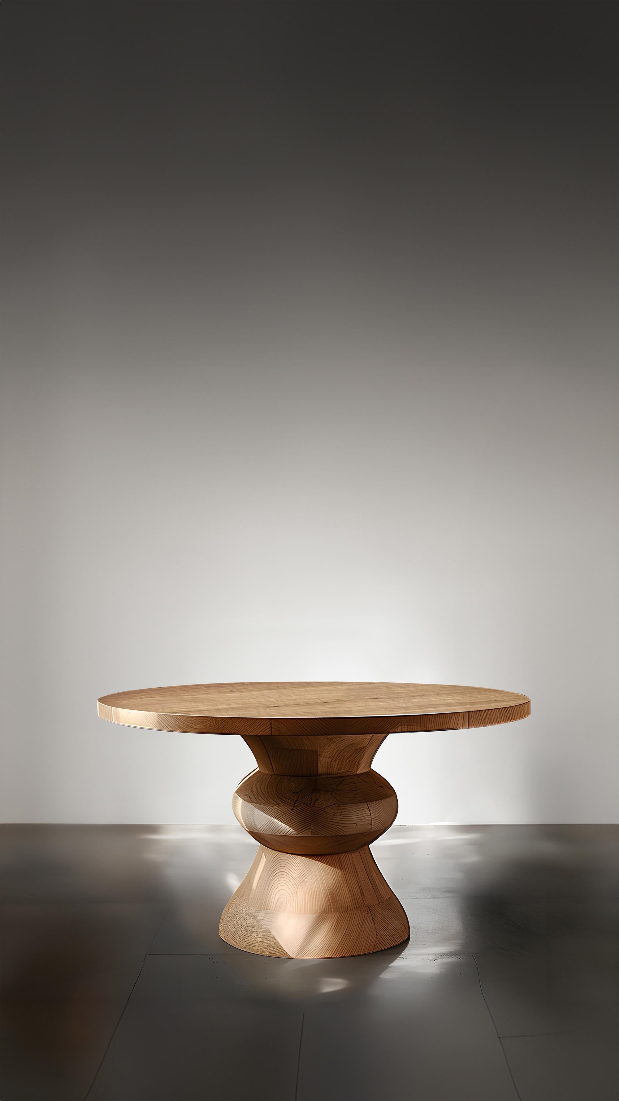 Modern Joel Escalona's Socle No14, Solid Wood Cocktail Tables, Design First For Sale
