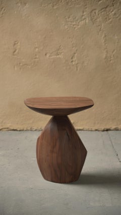 Joel Escalona's Solace 3: Solid Wood Side Table with Irregular Top