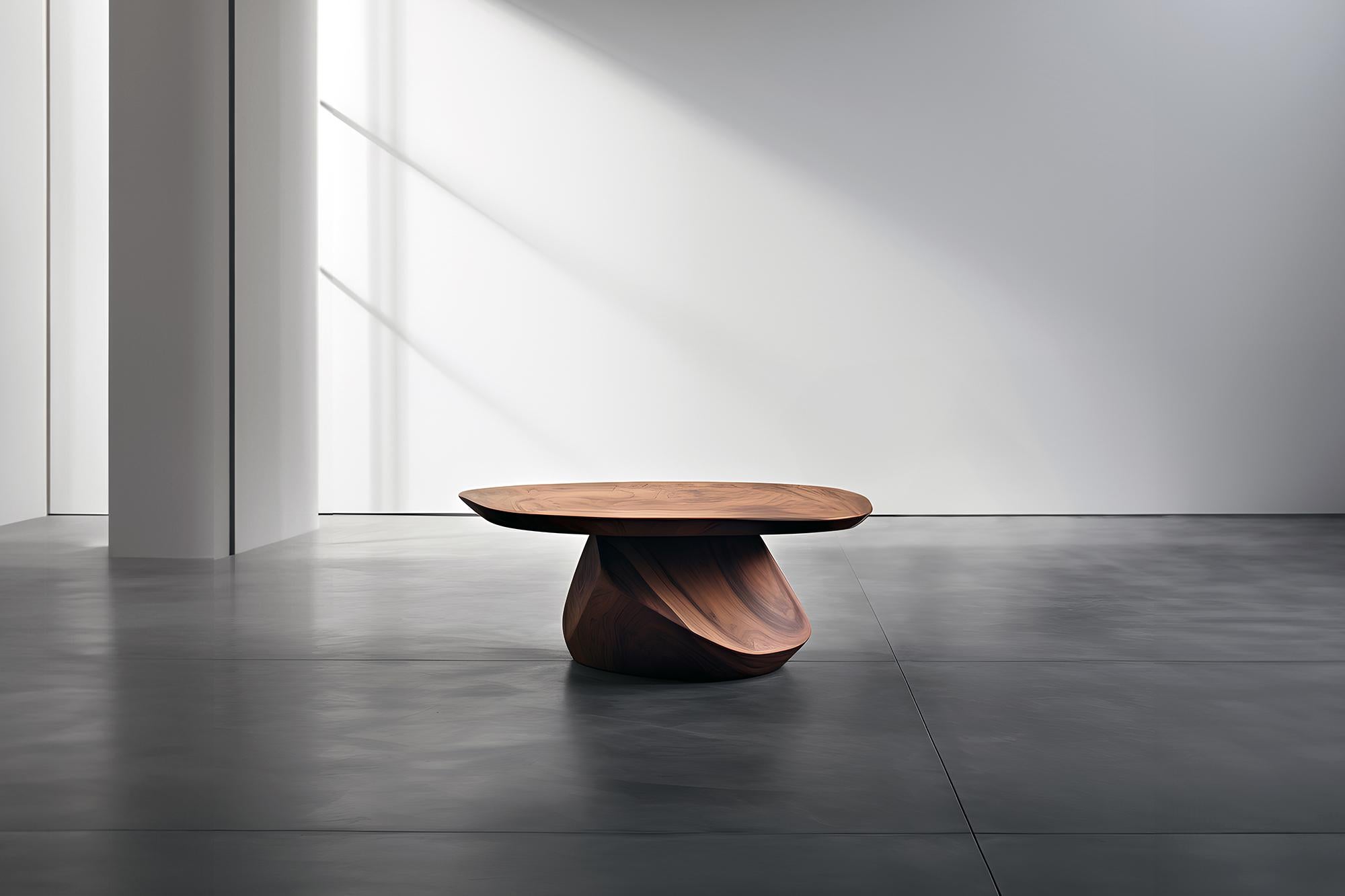 Sculptural Coffee Table Made of Solid Wood, Center Table Solace S38 by Joel Escalona


The Solace table series, designed by Joel Escalona, is a furniture collection that exudes balance and presence, thanks to its sensuous, dense, and irregular