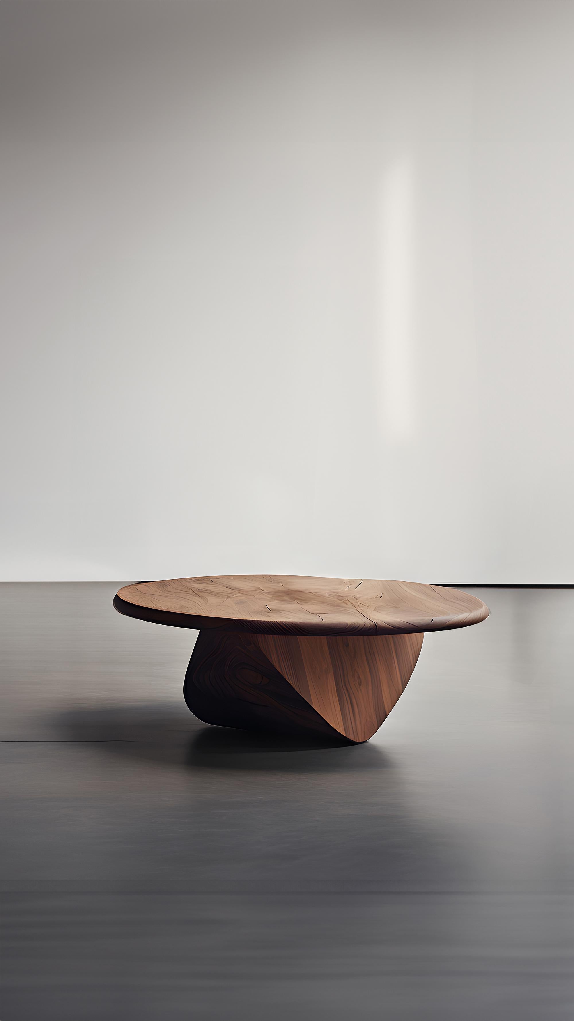 Joel Escalona's Solace 38: Timeless Solid Wood, Round Design For Sale 1