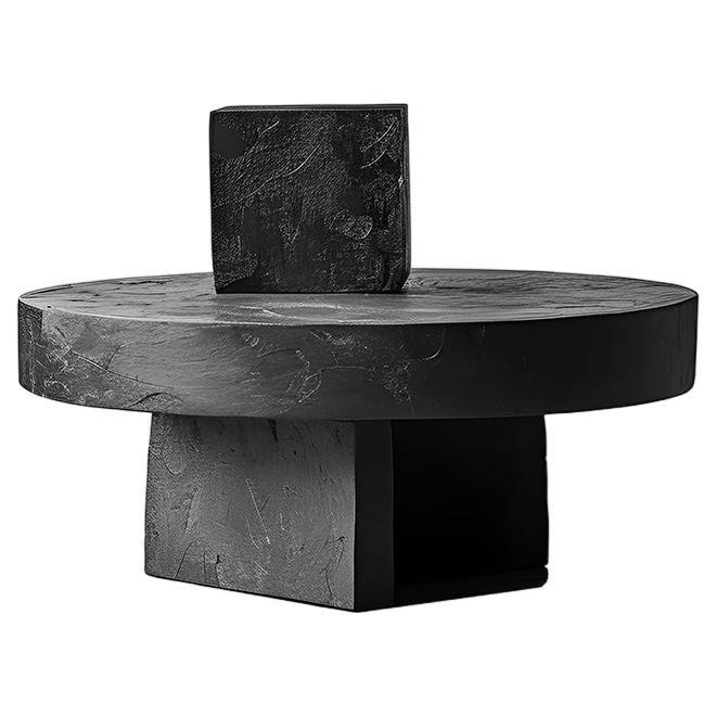 La force invisible de Joel Escalona n°49 : sculpture en bois massif, table d'art en vente