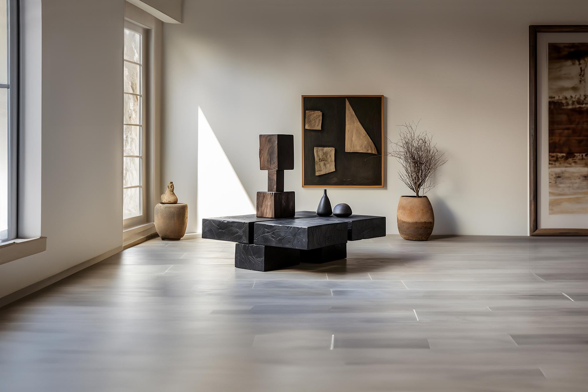 Messicano Forza invisibile #57 di Joel Escalona: Tavolo in Oak massiccio, presenza scultorea in vendita