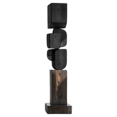 Joel Escalona's Unseen Force #59: Coffee Table Sculpture, Solid Oak