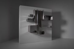 Joël Ferlande Sculptural ‘Zig Zag’ Bookshelf for Kappa, 1971