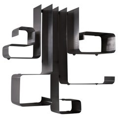 Joël Ferlande Sculptural ‘Zig Zag’ Bookshelf for Kappa, 1971