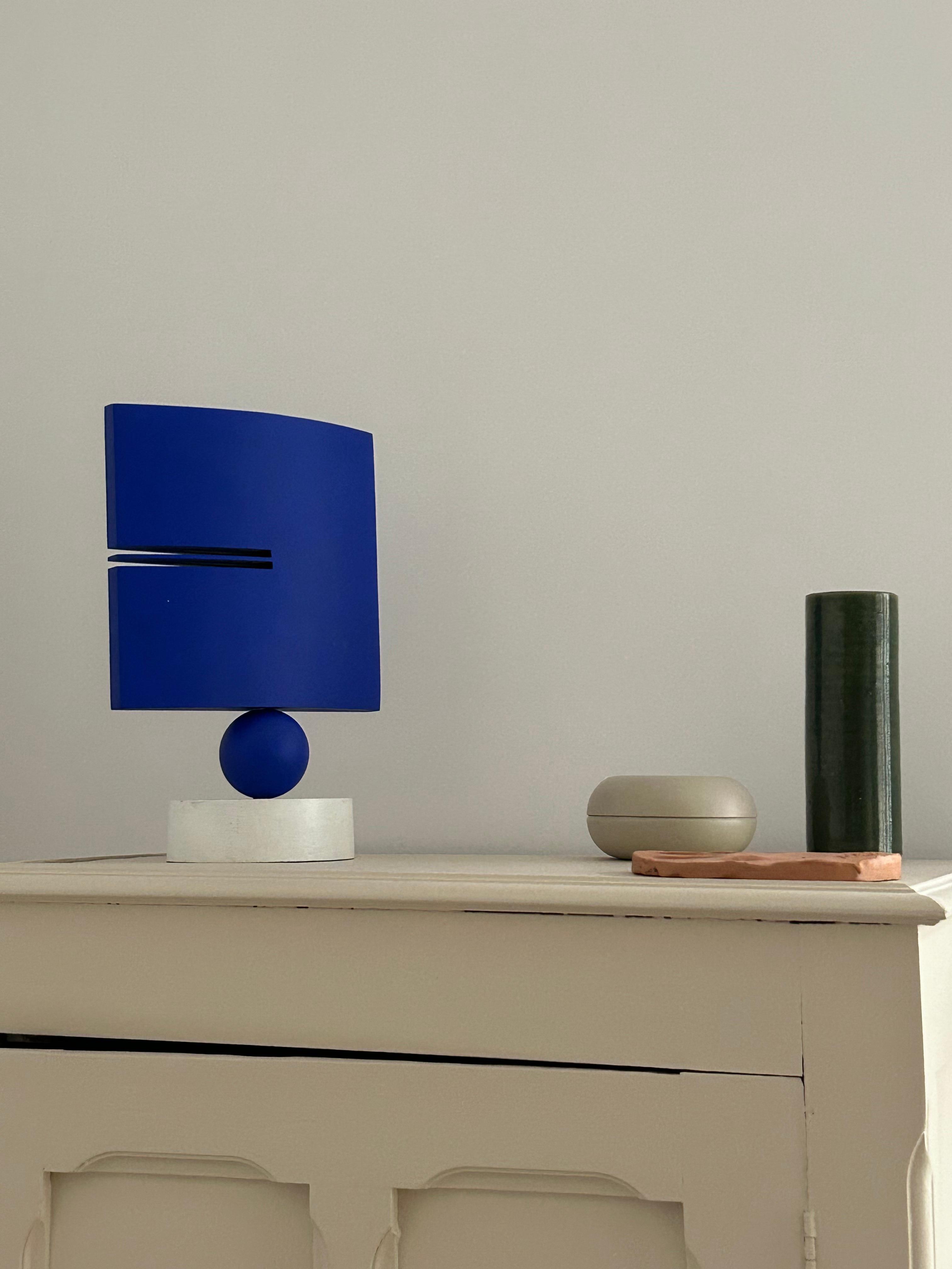 Joel Froment, S, quadrato blu, 2007, acrilico su materiale composito in vendita 5