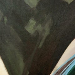 Großes Joel Janowitz Boston modernistisches Ölgemälde "Grenzen" Piranesi-Serie