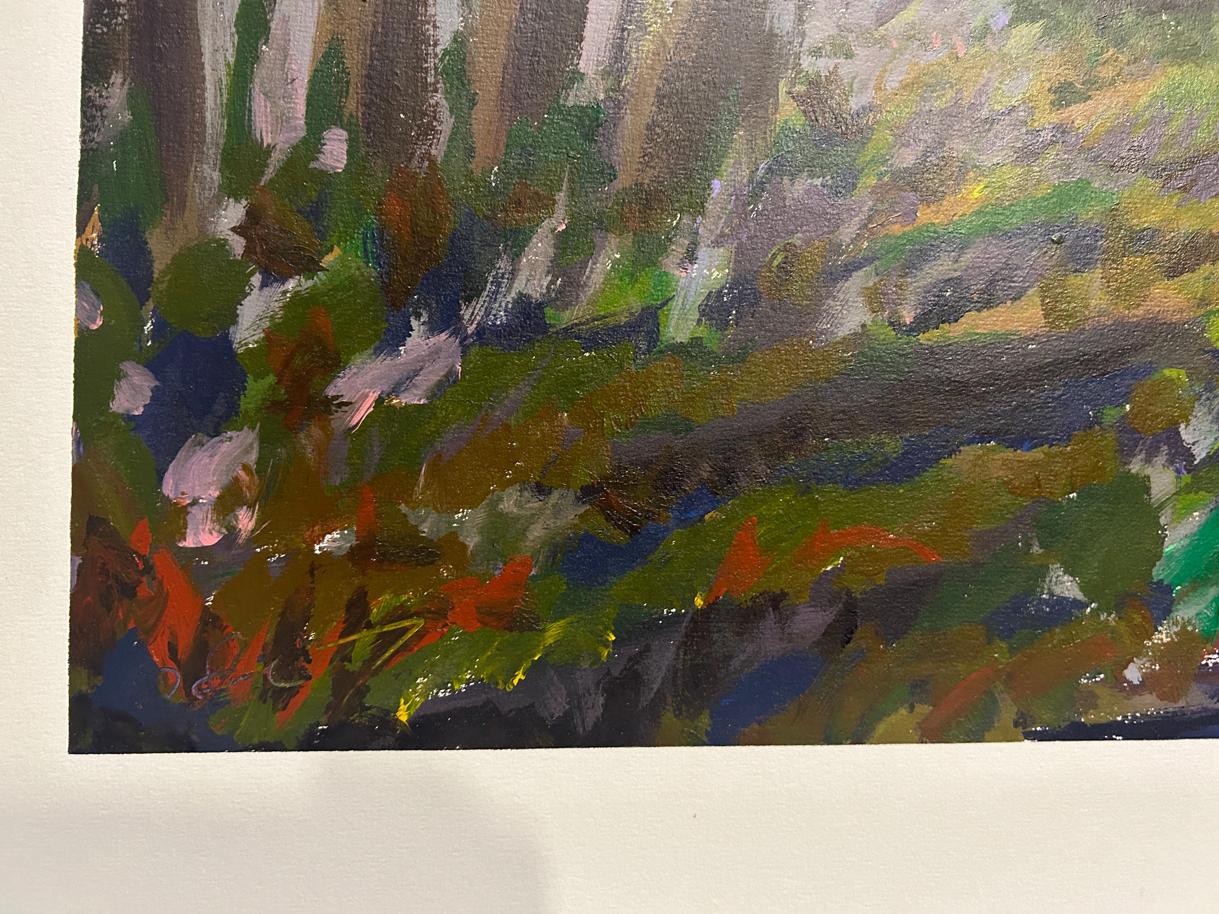Paisaje desconocido - Painting de Joel Masewich