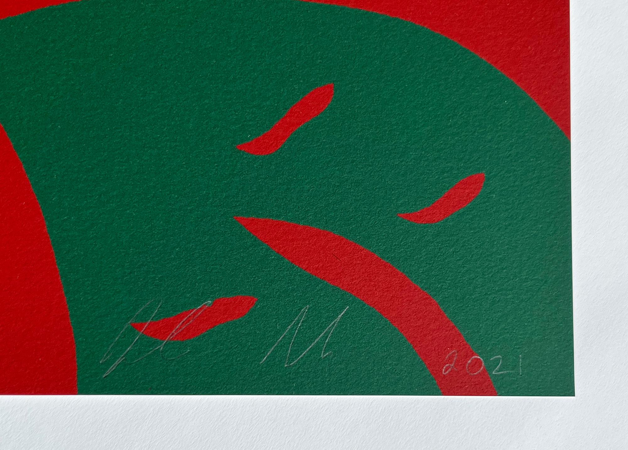 Joel Mesler, Grazie - Serigrafia a colori, Arte contemporanea, Stampa firmata 1