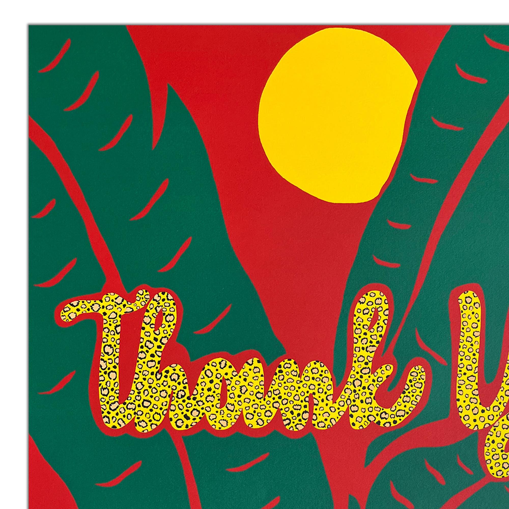 Joel Mesler, Grazie - Serigrafia a colori, Arte contemporanea, Stampa firmata 2