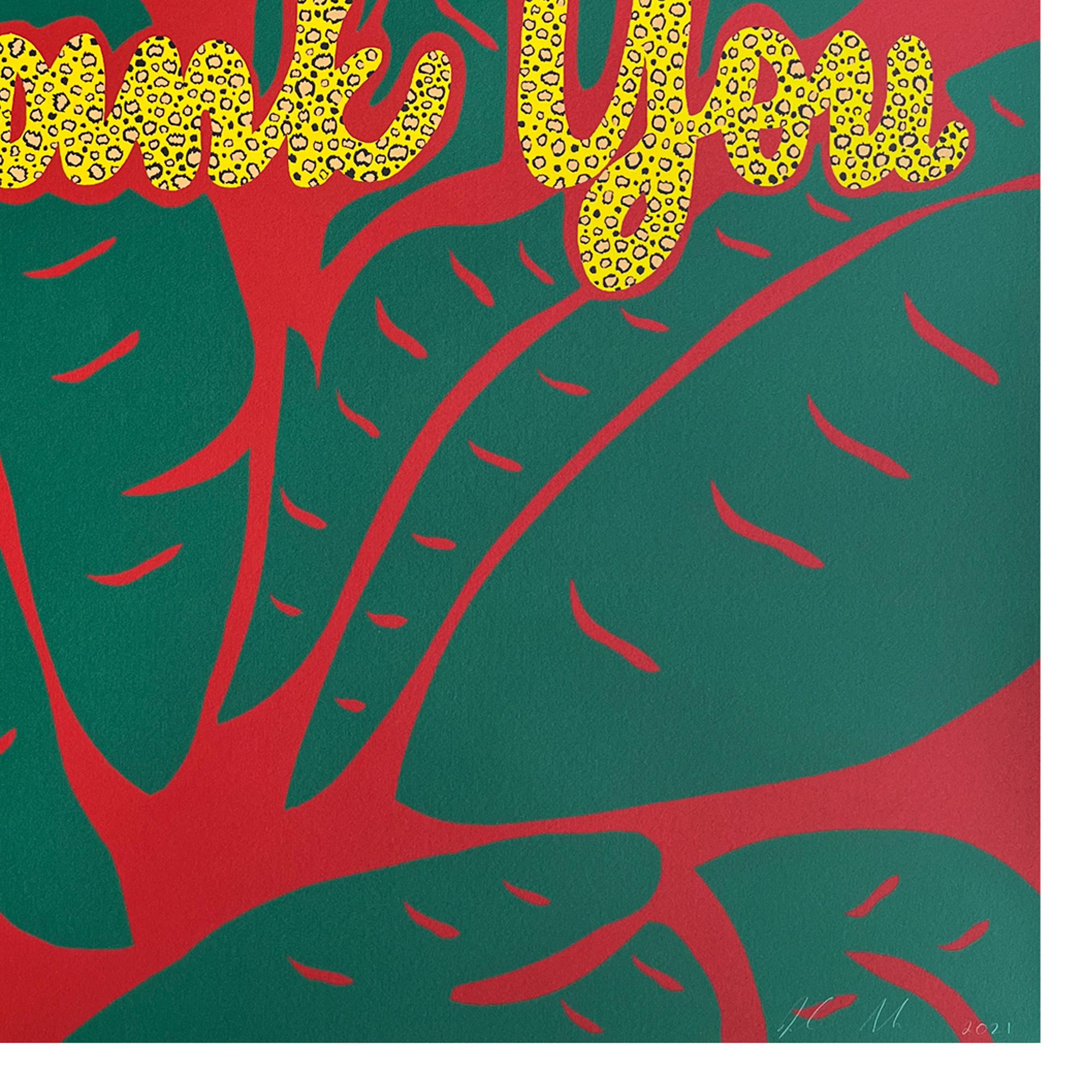 Joel Mesler, Grazie - Serigrafia a colori, Arte contemporanea, Stampa firmata 5