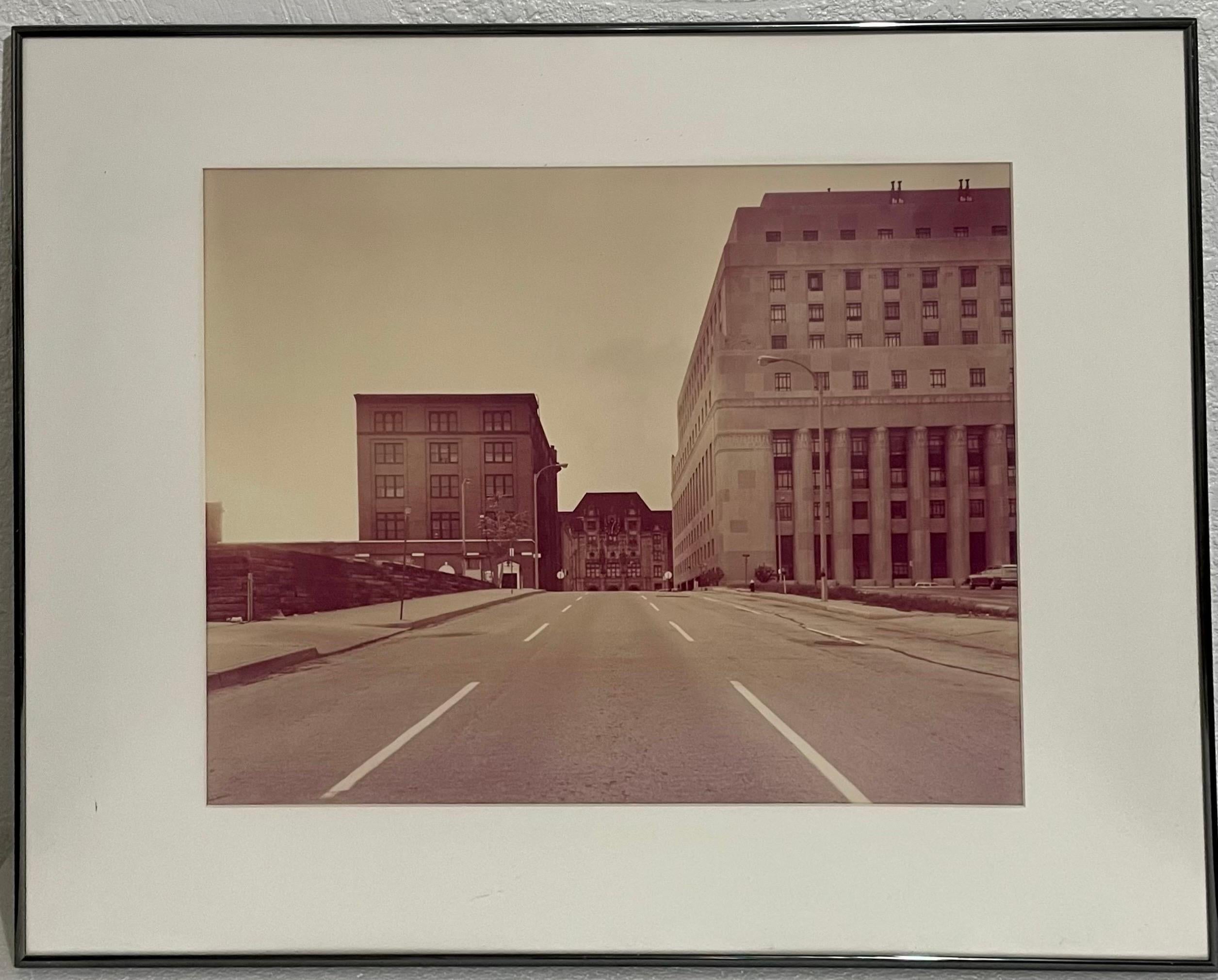 St. Louis and the Arch Vintage Photograph Joel Meyerowitz Architectural Photo For Sale 1