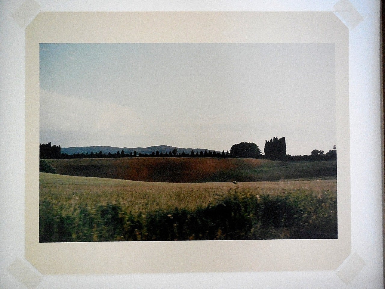Toscana, Ladera, 1996 - Landscape Photograph Gris de Joel Meyerowitz