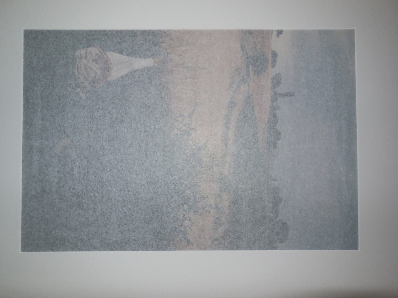 Toscane, Femme endormie, 1996 Grande photographie couleur d'époque C.C. signée en vente 1