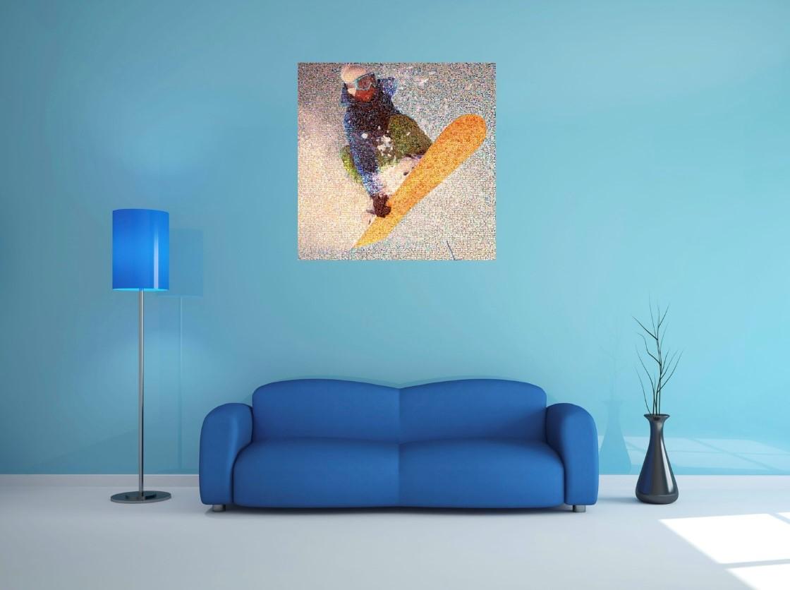 Glissant - Beige Figurative Print par Joel Moens
