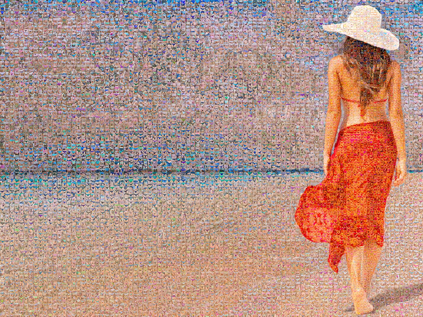Joel Moens Figurative Print - Her Shore - Son Rivarge