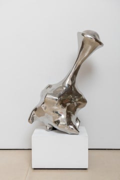 Joel Morrison, Untitled Stainless Steel Sculpture, 2004; chromed patina