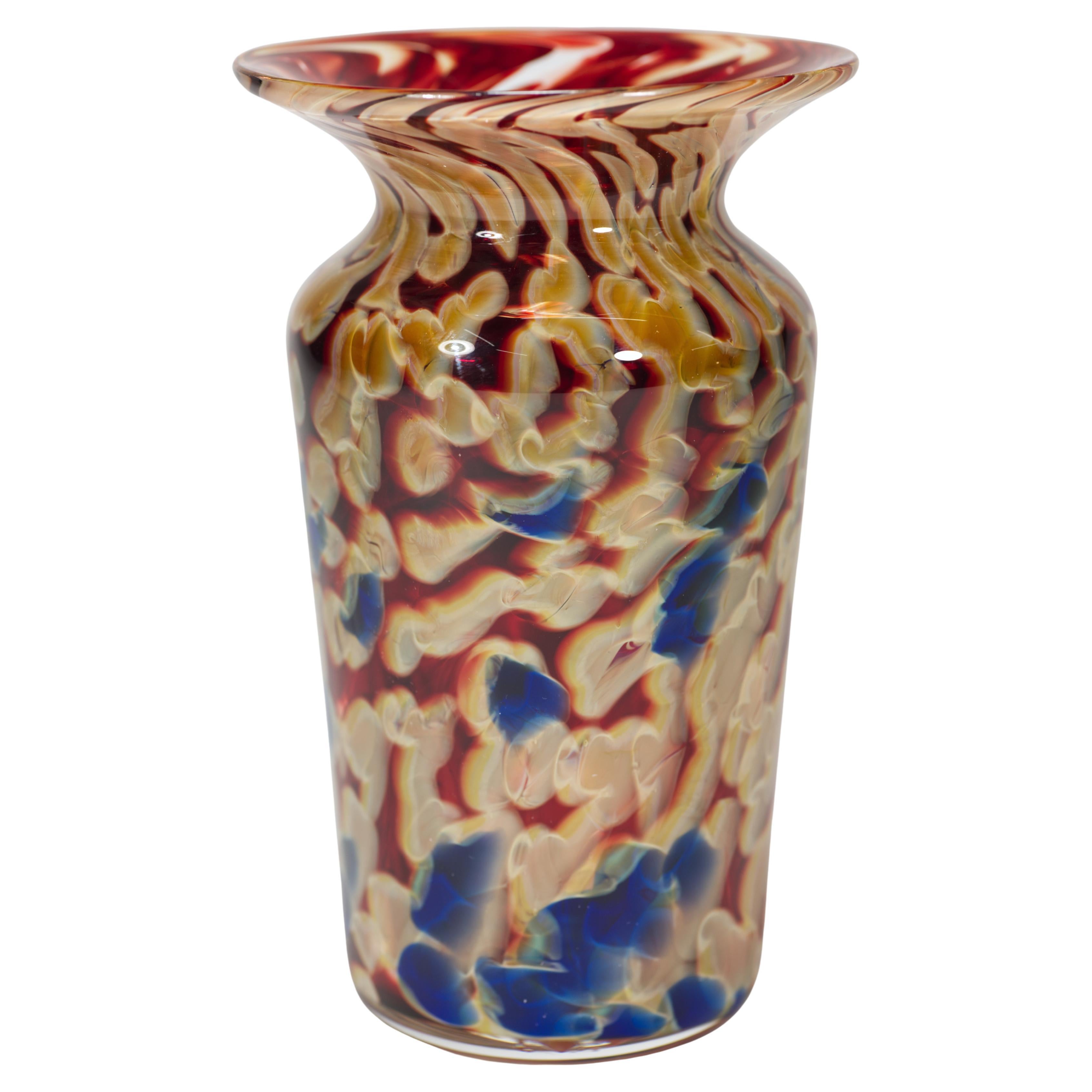 Joel O'Dorisio for Lost Angel Glass Bud Vase, American Studio Art Glass, 2005 For Sale
